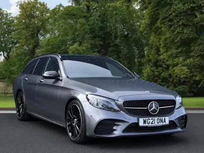 Used Mercedes C300 AMG line 2021 Grey Estate