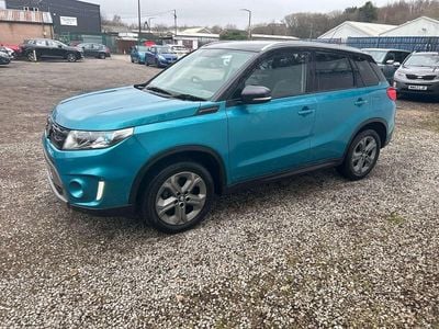 Used Suzuki Vitara SZ5 120 HP (88 kW) 2015 Turquoise/black SUV