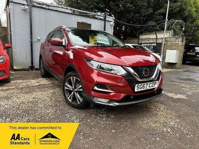 Used Nissan Qashqai N-Connecta 2018 Red SUV