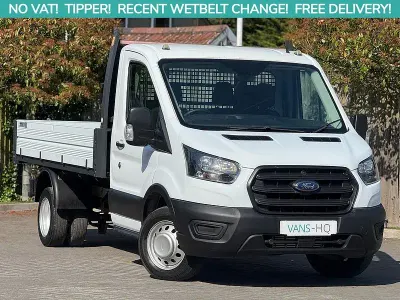 Used Ford Transit 130 HP (95 kW) 2020 White Cabriolet