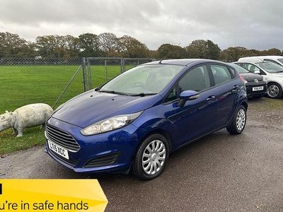 Used Ford Fiesta Style 75 HP (55 kW) 2015 Blue Hatchback