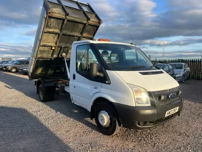 Used Ford Transit 125 HP (91 kW) 2013 White Van