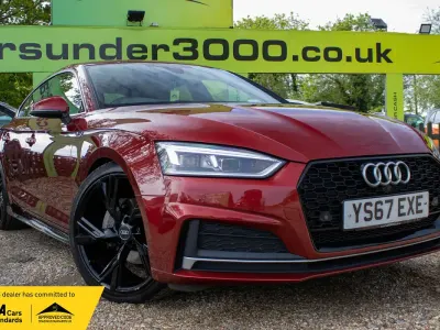 Used Audi A5 S-Line 2017 Red Coupe