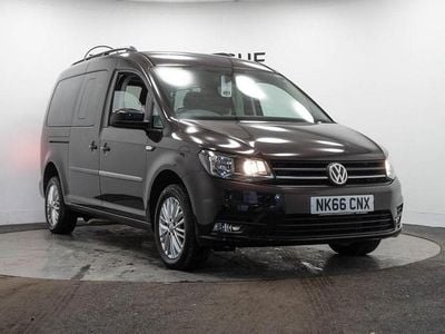Purple Used 2016 VW Caddy Maxi Life S MPV | £10,995 (Fair price)