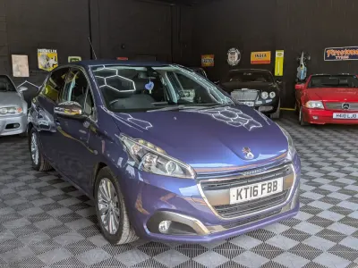 Used Peugeot 208 Allure 2016 Blue Hatchback