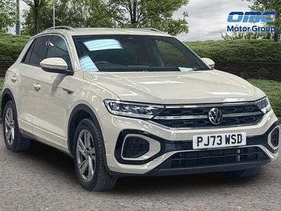 Grey Used 2023 VW T-Roc R-line SUV | £23,447 (Fair price)