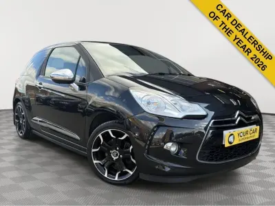 Used Citroën DS3 150 HP (110 kW) 2011 Black Hatchback