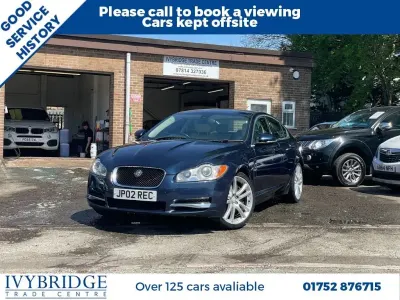 Used Jaguar XF Premium Luxury 275 HP (202 kW) 2011 Blue Sedan