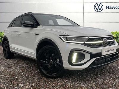 New VW T-Roc Black Edition 150 HP (110 kW) 2025 White SUV