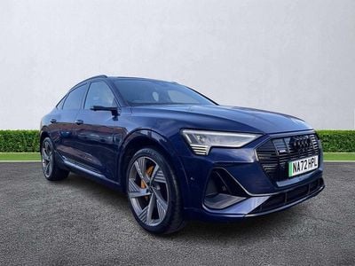 Used Audi e-tron Advanced 300 kW (408 HP) 2022 Blue SUV