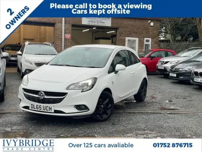 Used Vauxhall Corsa SRi 100 HP (73 kW) 2015 White Hatchback