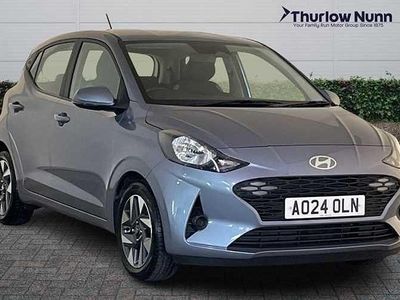 Used Hyundai i10 Advanced 67 HP (49 kW) 2024 Meta blue Hatchback
