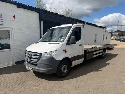 Begagnad Mercedes Sprinter 143 HK (105 kW) 2018 Vit Van