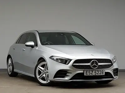 Używany Mercedes A200 AMG line 163 KM (119 kW) 2020 Srebrny Hatchback