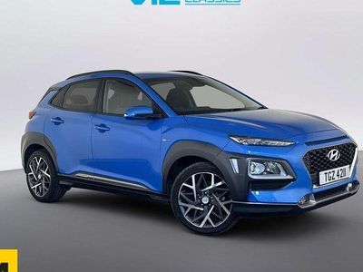 Used Hyundai Kona Premium 141 HP (103 kW) 2020 Blue SUV