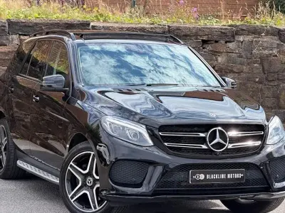 Used Mercedes GLE350 AMG line 258 HP (189 kW) 2017 Black SUV