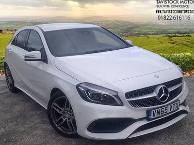 Used Mercedes A180 AMG line 122 HP (89 kW) 2015 White Hatchback