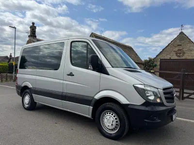 Used Mercedes Sprinter 95 HP (69 kW) 2016 Silver Van