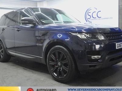Blue Used 2017 Land Rover Range Rover Sport HSE Dynamic SUV | £20,695 (Good price)
