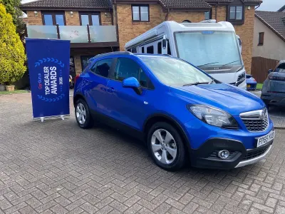 Used Vauxhall Mokka S 136 HP (100 kW) 2015 Blue SUV