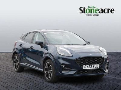Blue Used 2022 Ford Puma ST-Line X Hatchback | £14,800 (Fair price)
