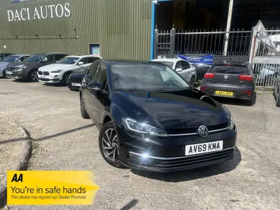 Used VW Golf VII Edition 150 HP (110 kW) 2019 Black Hatchback