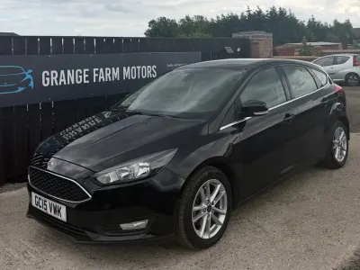 Used Ford Focus Zetec 2015 Black Hatchback