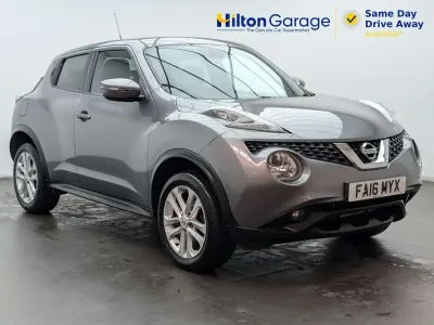 Used Nissan Juke N-Connecta 115 HP (84 kW) 2016 Grey SUV