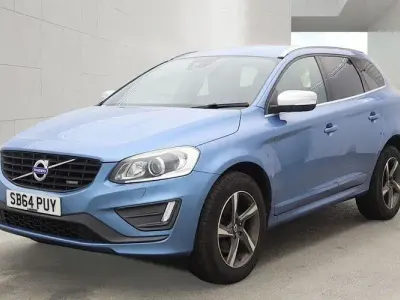 Used Volvo XC60 R-Design 181 HP (133 kW) 2015 Blue SUV