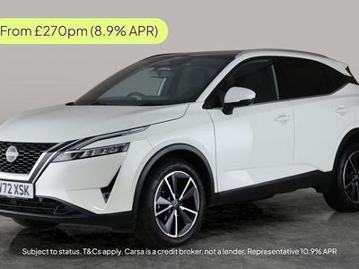 White Used 2022 Nissan Qashqai Tekna SUV | £18,358 (A bit pricey)