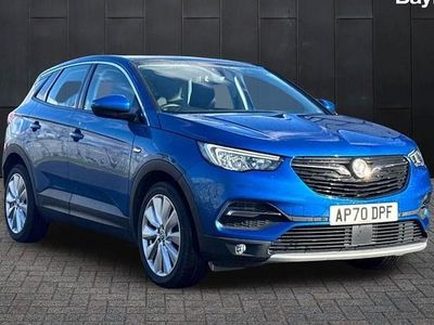 Used Vauxhall Grandland X Elite 130 HP (95 kW) 2020 Blue SUV