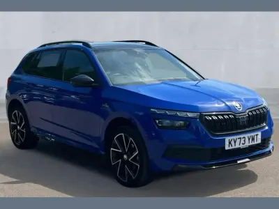 Usata Skoda Kamiq Monte Carlo 147 CV (108 kW) 2023 Blu SUV