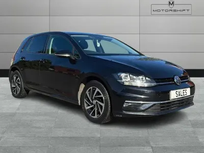 Used VW Golf VII Match 115 HP (84 kW) 2019 Black Hatchback
