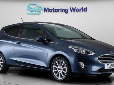 Used Ford Fiesta Titanium X 124 HP (91 kW) 2019 Blue Hatchback