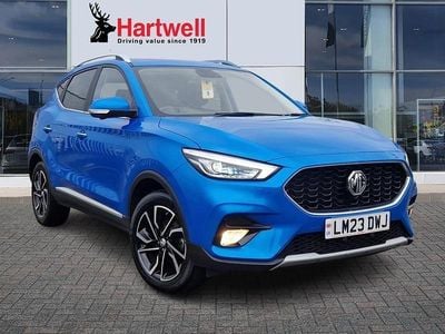 Blue Used 2023 MG ZS Exclusive Hatchback | £12,949 (Fair price)