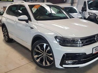 Used VW Tiguan R-line 150 HP (110 kW) 2018 White SUV