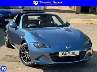 Used Mazda MX5 Inclusive 132 HP (97 kW) 2019 Blue Cabriolet