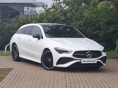 White Used 2024 Mercedes CLA220 AMG Line Premium Plus Sedan | £32,998 (A bit pricey)