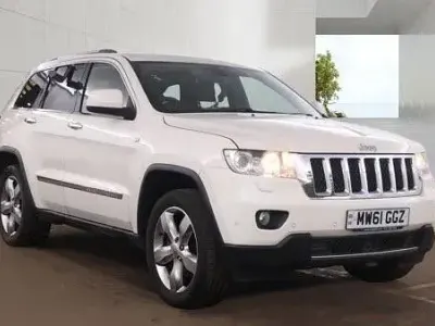 Used Jeep Grand Cherokee Overland 2012 White SUV