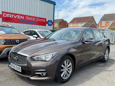 Used Infiniti Q50 Premium Executive 170 HP (125 kW) 2015 Brown Sedan