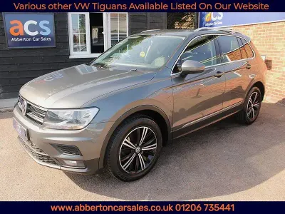 Used VW Tiguan SE 125 HP (91 kW) 2017 Grey SUV