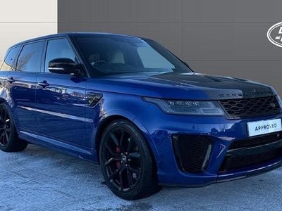 Blue Used 2021 Land Rover Range Rover Sport SVR SUV | £45,720 (Good price)
