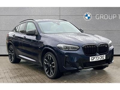 Blue Used 2024 BMW X4 M Sport SUV | £50,495 (Fair price)
