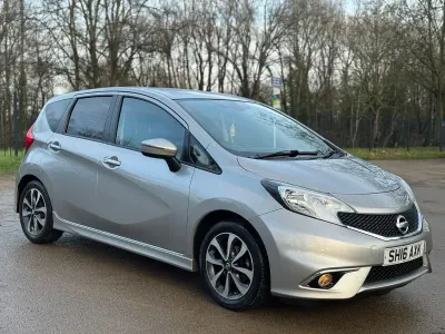 Used Nissan Note N-TEC 80 HP (58 kW) 2016 Silver Hatchback