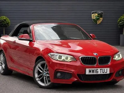 Used BMW 218 M Sport 2016 Red Cabriolet