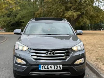 Used Hyundai Santa Fe Premium SE 194 HP (142 kW) 2014 Silver SUV