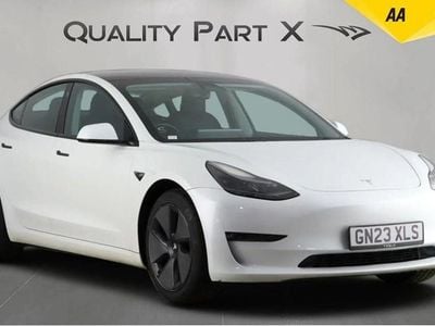 Used Tesla Model 3 Long Range AWD 366 kW (498 HP) 2023 White Sedan