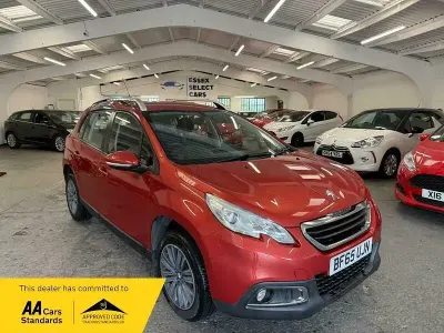 Second-hand Peugeot 2008 Active 2016 Roșu SUV