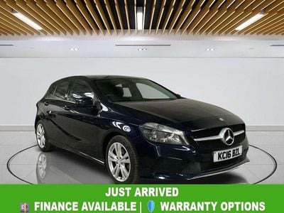 Used Mercedes A160 102 HP (75 kW) 2016 Blue Hatchback