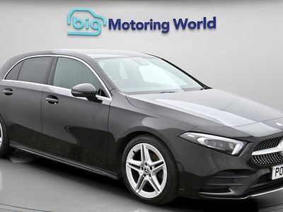 Used Mercedes A180 AMG line 136 HP (100 kW) 2020 Black Hatchback